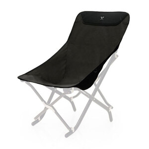 VERNE 베른 컴팩트체어 스킨/캔버스 (블랙) Compact Chair Skin Canvas (black)